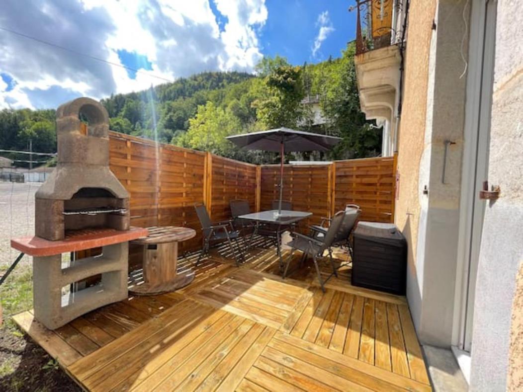 Sauna En Bord De Riviere Морес Экстерьер фото