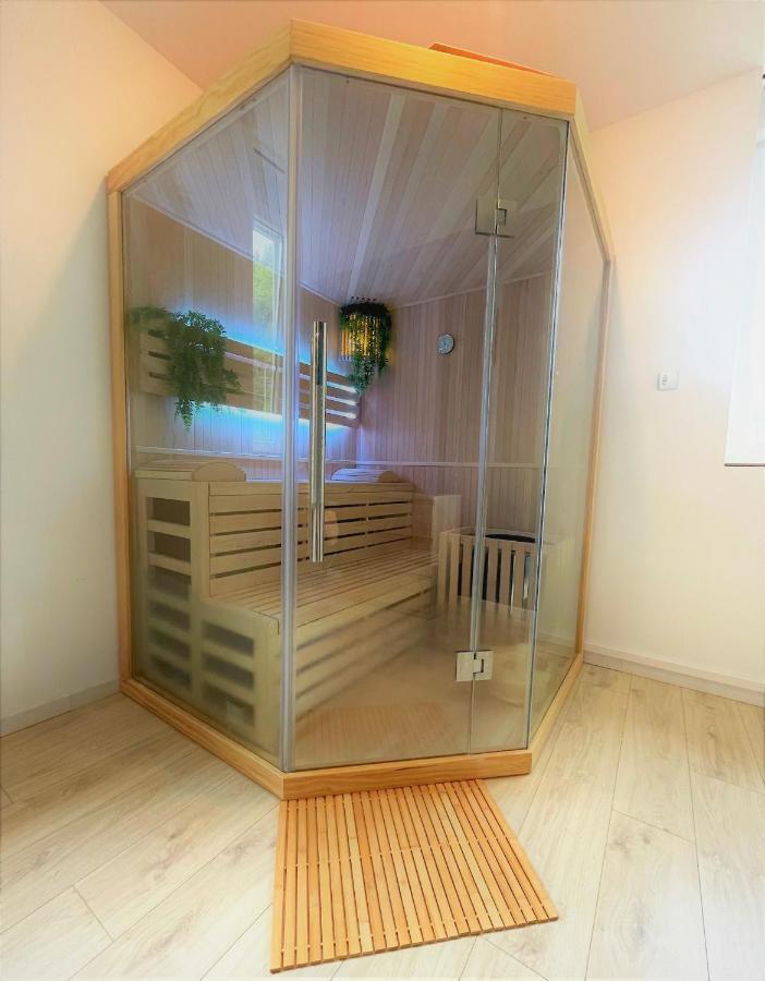 Sauna En Bord De Riviere Морес Экстерьер фото