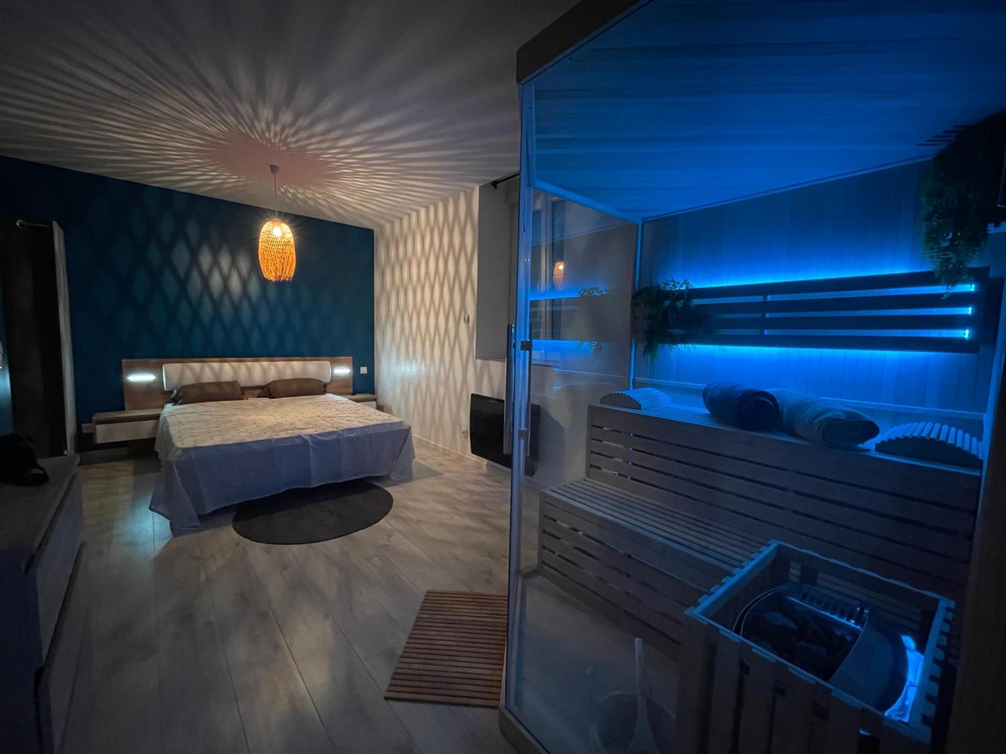 Sauna En Bord De Riviere Морес Экстерьер фото